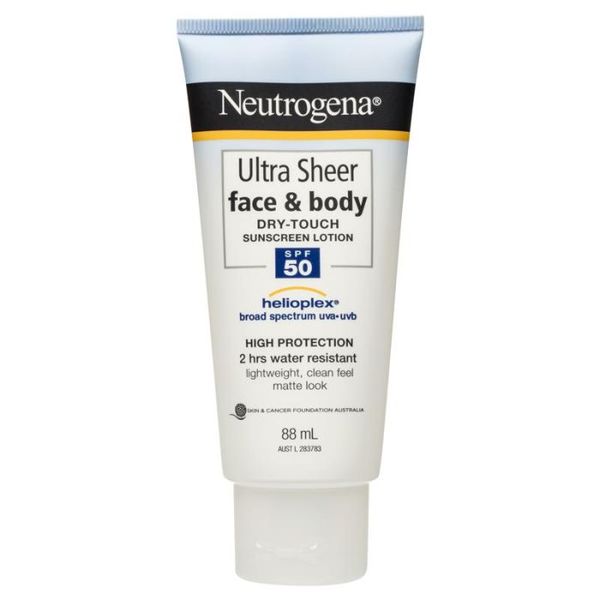 Kem chống nắng Neutrogena Ultra Sheer Face & Body Dry Touch 88ml