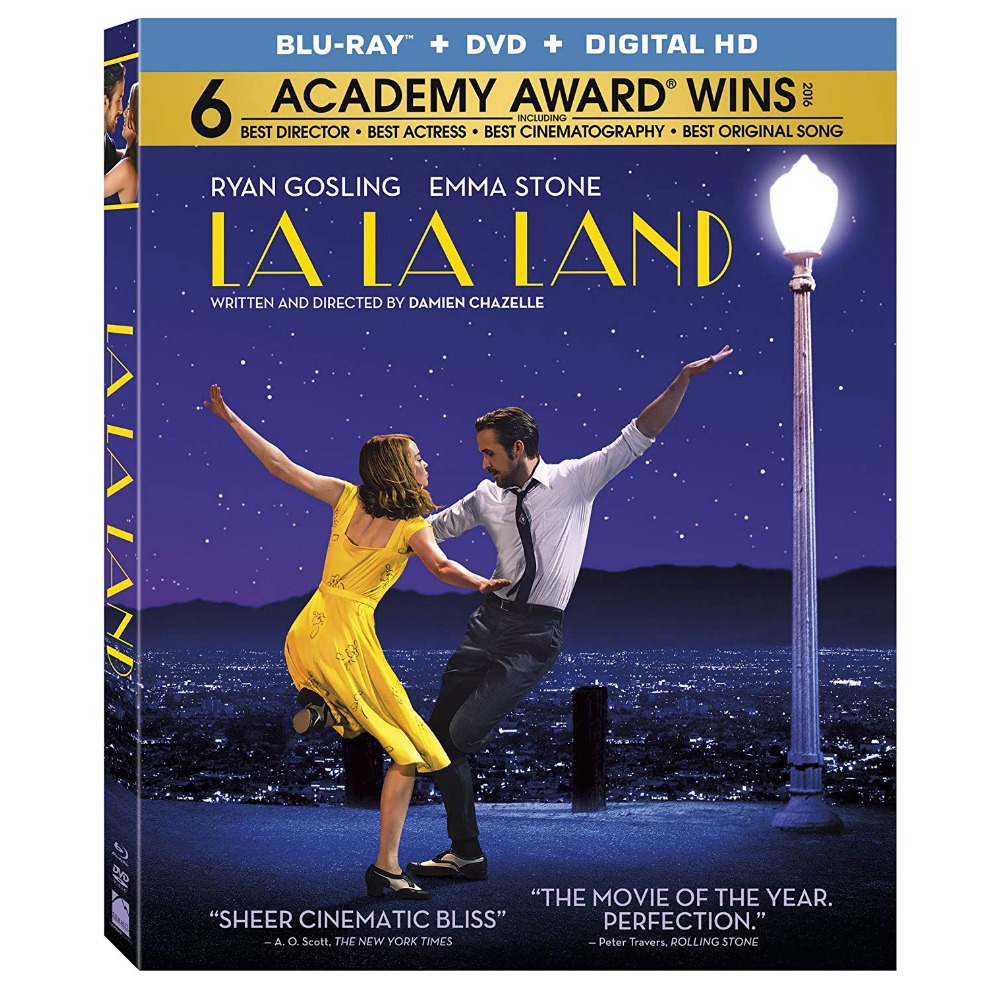 Đĩa Phim La La Land (Blu-Ray + DVD + Digital Download)