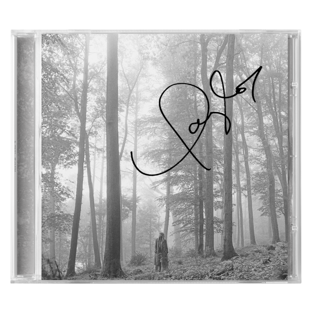 Taylor Swift - folklore (deluxe) (Phiên Bản Có Chữ Ký) - Đĩa