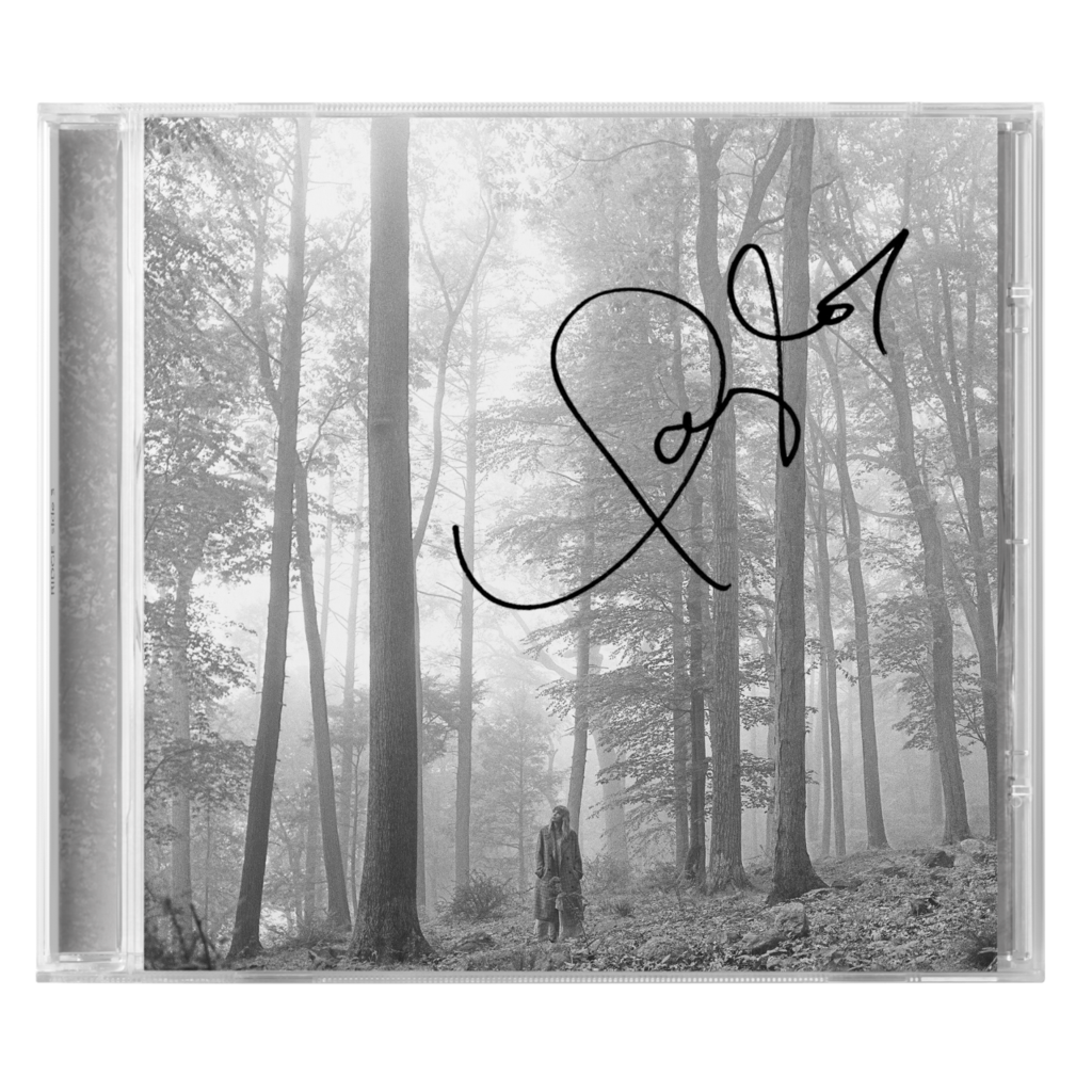 Taylor Swift - folklore (deluxe) (Phiên Bản Có Chữ Ký) - Đĩa