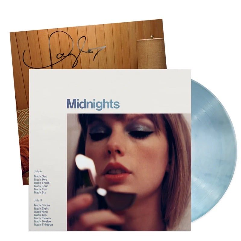 Taylor Swift - Midnights: Moonstone Blue Edition CD - Recordstore