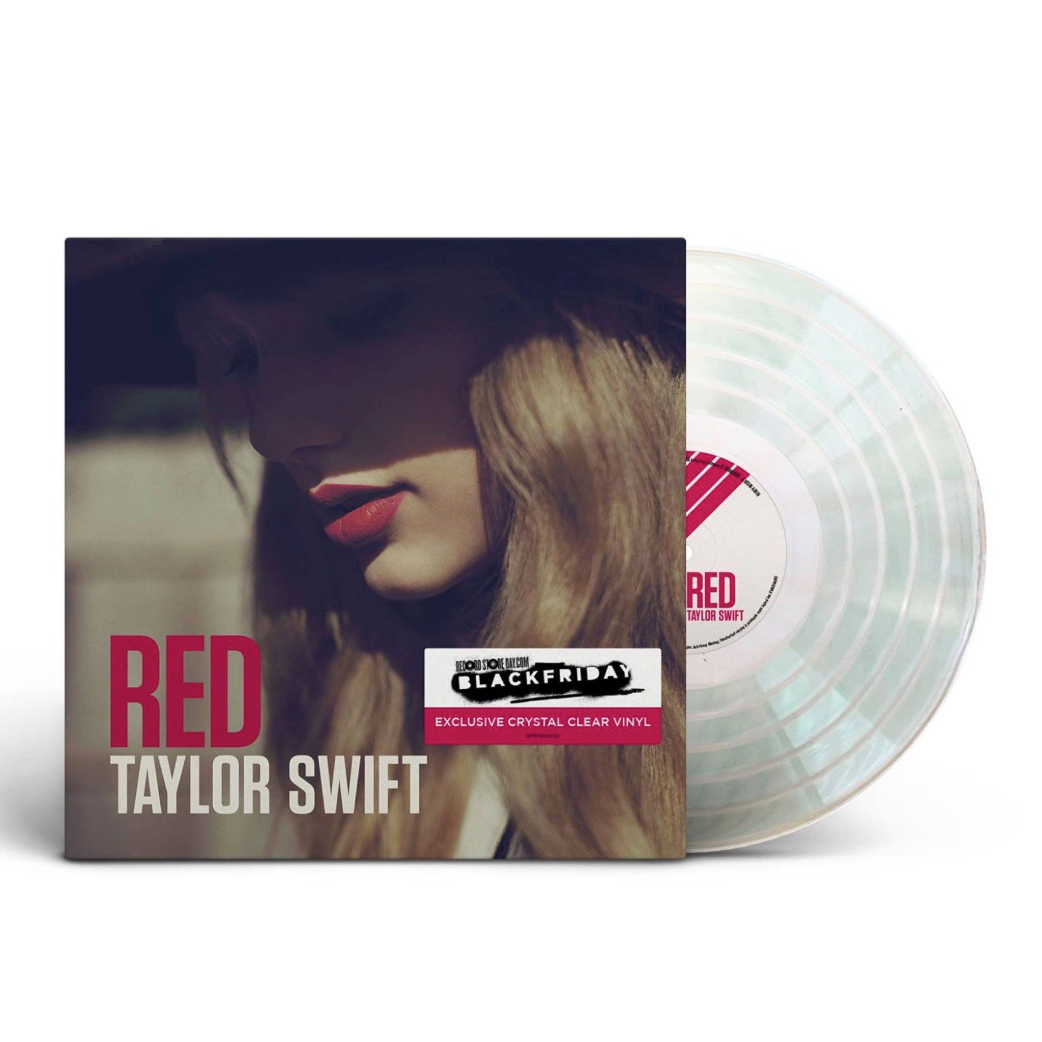 Taylor Swift RED (Limited Crystal Clear Vinyl 2LP) Đĩa Than Hãng Đĩa Thời Đại (Times