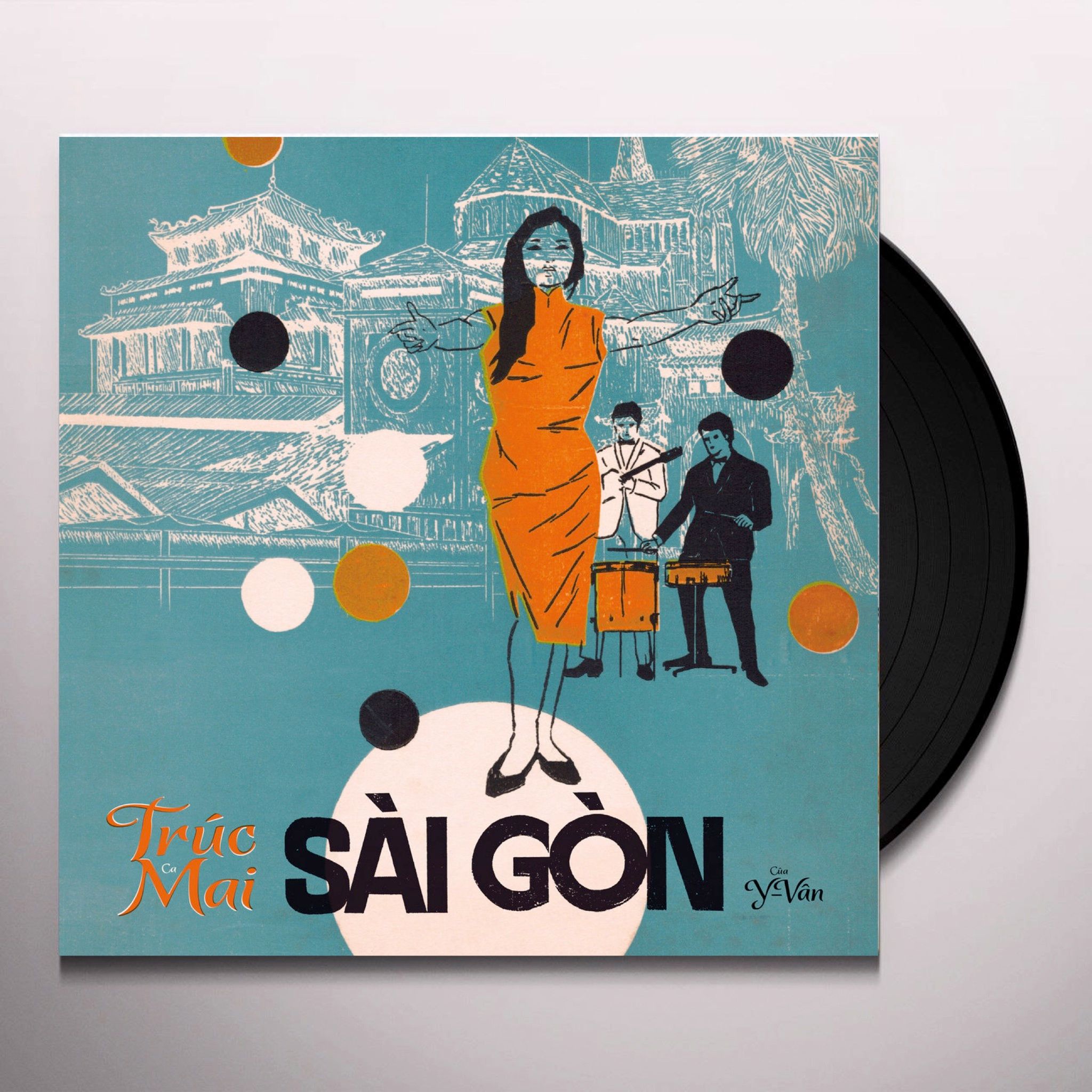 Trúc Mai - Sài Gòn (7 inch Vinyl LP) - Đĩa Than - Saigon ...