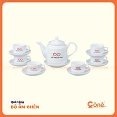 [BAC004] Bộ Ấm Chén Niềm Tin | Bộ Ấm Chén Camellia