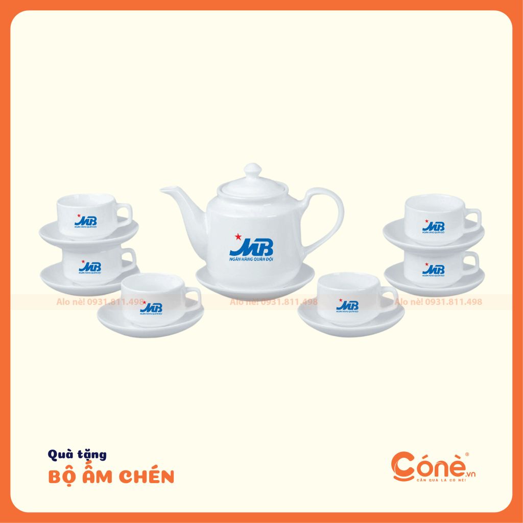 Bộ ấm chén camellia Niềm Tin