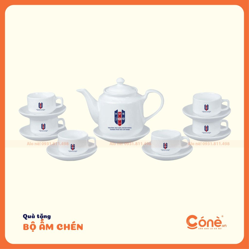 Bộ ấm chén camellia Niềm Tin