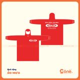 [AM004] In Áo Mưa Làm Quà Tặng Giá Rẻ CONE