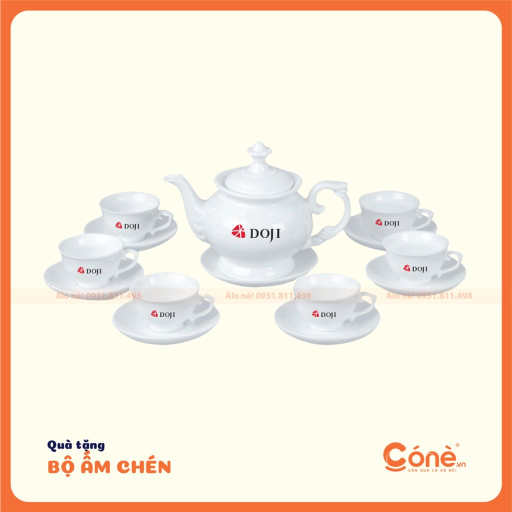 [BAC001] Bộ ấm chén
