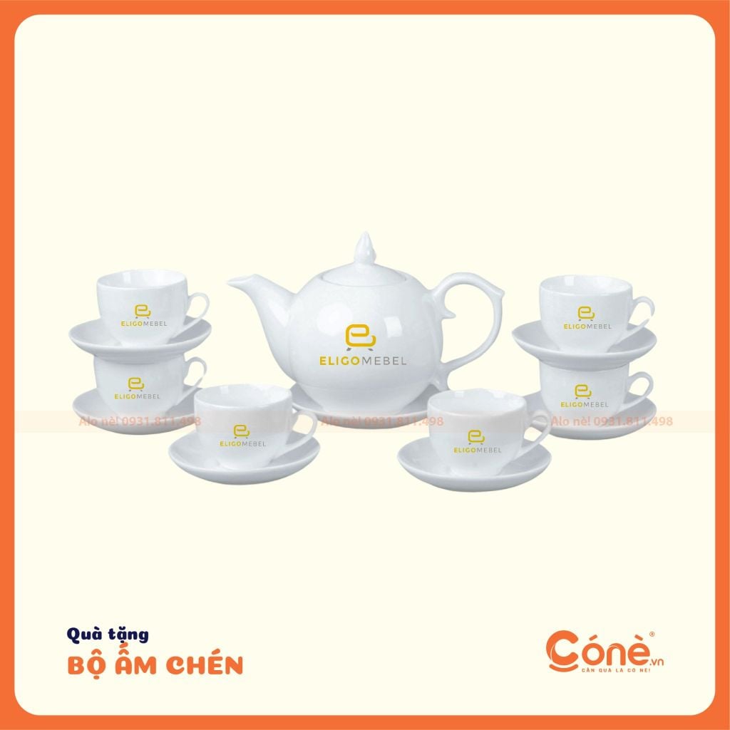 Bộ Ấm Chén du lịch Đồng Hành