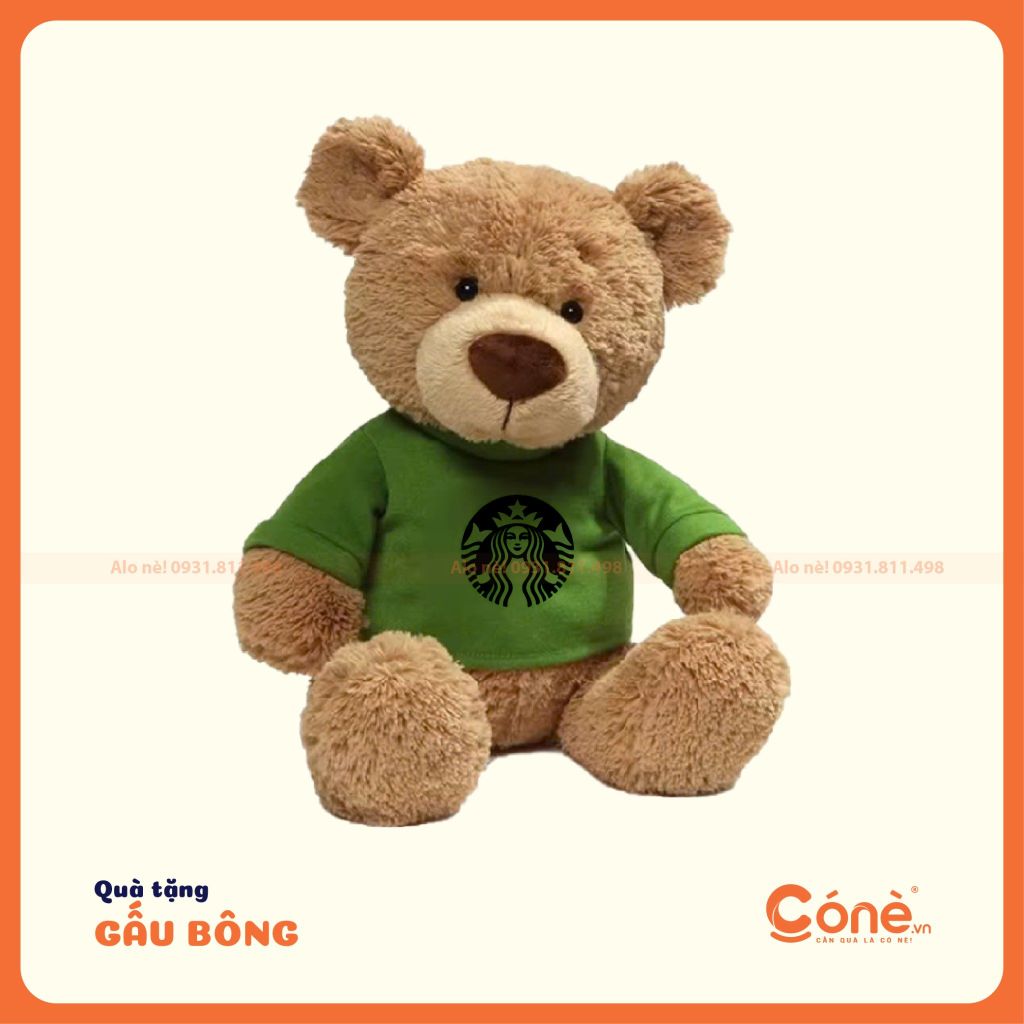 [GB004] Gấu bông in logo