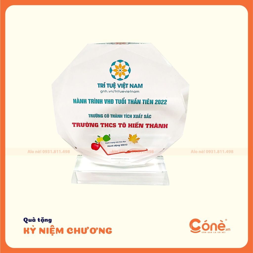 [KNC003] Kỷ Niệm Chương Hình Lục Giác
