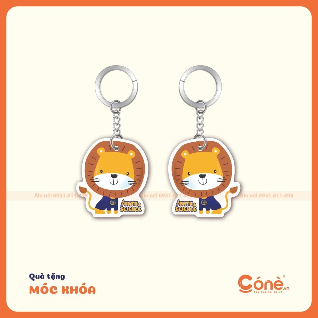 [MKQT006] Móc Khóa Tặng Quà Doanh Nghiệp Độc Đáo