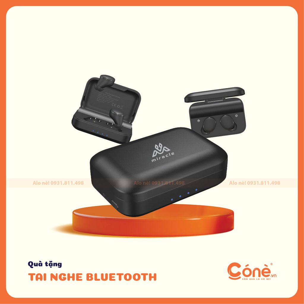 [QCN004] Tai nghe Bluetooth True Wireless Energizer - UB2608 in logo