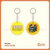 [MKQT017] Móc Khóa Quà Tặng Thiết Kế Logo Giá Rẻ