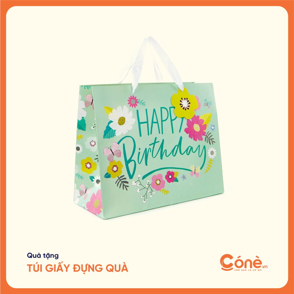 [TG002] Túi Giấy Hoàn Thiện Cone | Túi Giấy Đựng Quà Tặng