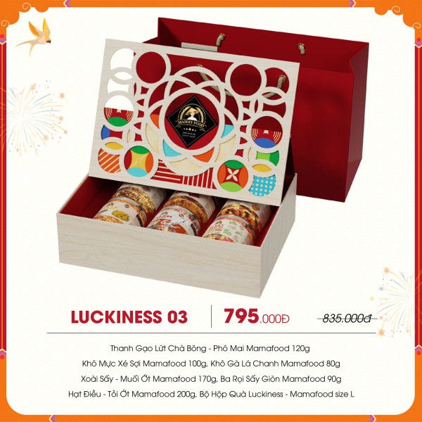 [QTTDN020] Hộp Quà Tết LUCKINESS 02