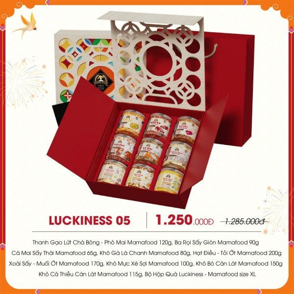 [QTTDN021] Hộp Quà Tết LUCKINESS 05