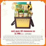 [QTTDN010] Giỏ Quà Tết Premium 03