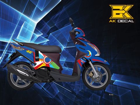  Tem xe Yamaha Luvias - 003 