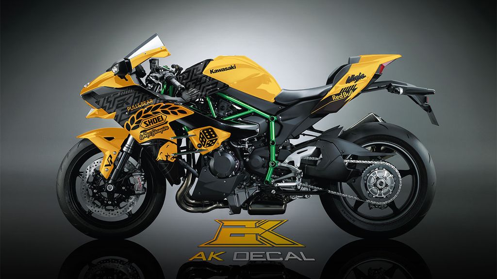  Tem xe Kawasaki Ninja H2 - 004 