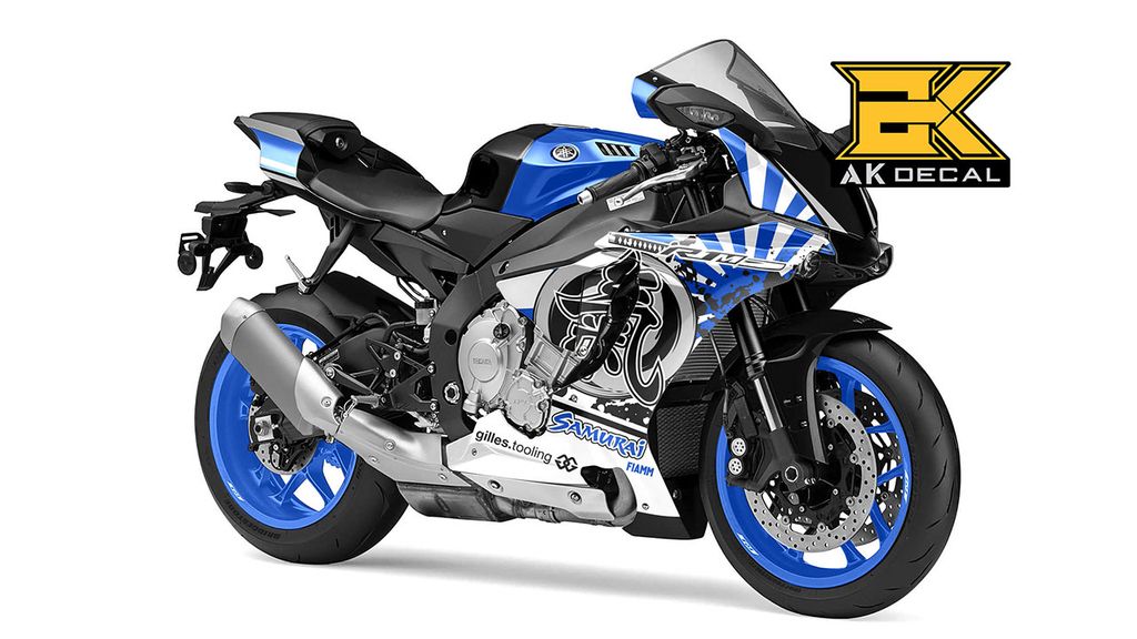  Tem xe Yamaha R1 - 008 