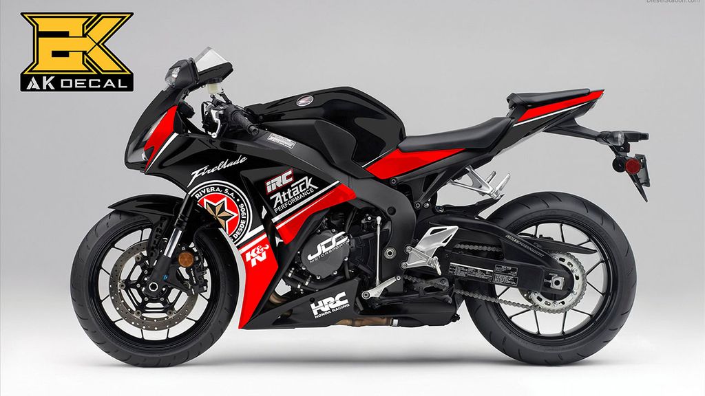  Tem xe Honda CBR 1000RR - 006 