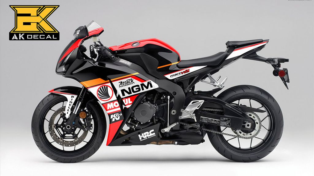  Tem xe Honda CBR 1000RR - 007 