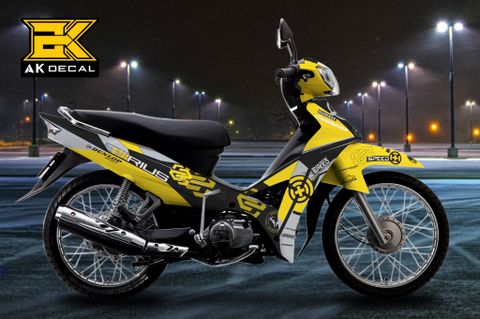  Tem xe Yamaha Sirius - 023 