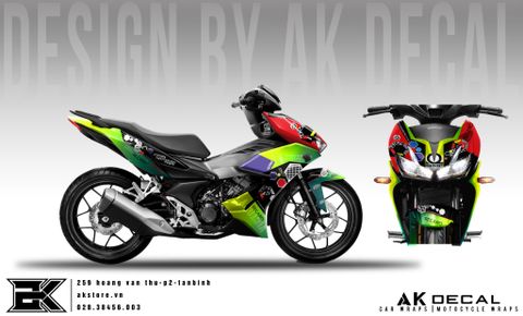  Tem xe Honda Winner X- 013 