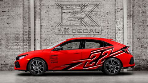  Tem xe Honda Civic - 015 