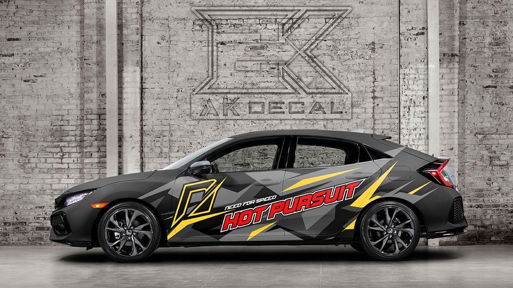  Tem xe Honda Civic - 016 