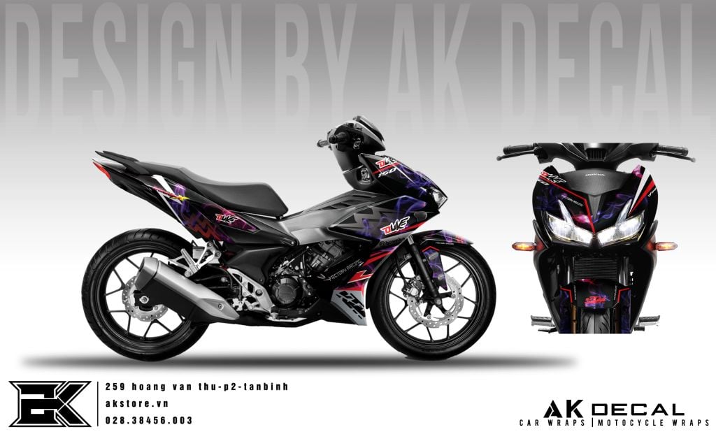  Tem xe Honda Winner X- 016 