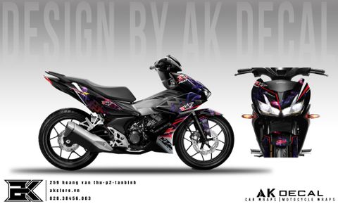  Tem xe Honda Winner X- 016 