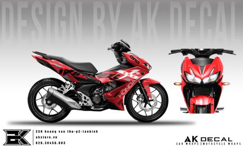  Tem xe Honda Winner X- 018 