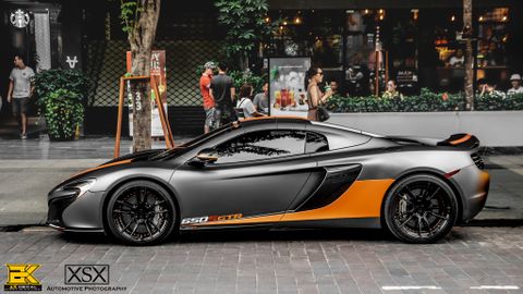 Mclaren 650s wrap đổi màu