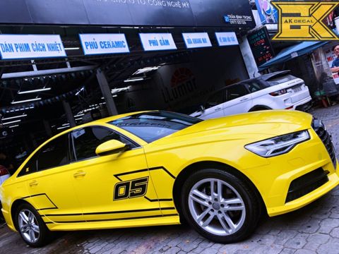  Tem xe Audi A6 - 001 