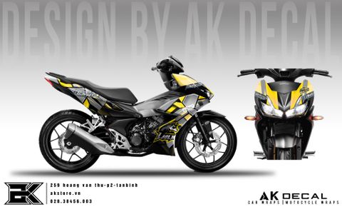  Tem xe Honda Winner X- 033 