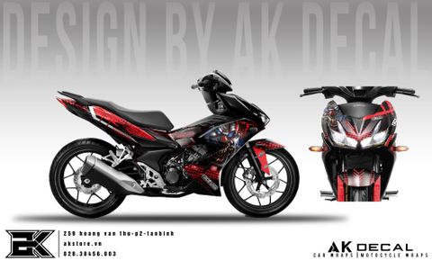  Tem xe Honda Winner X- 035 