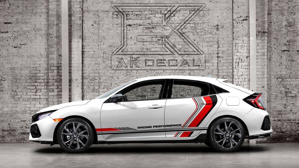  Tem xe Honda Civic - 004 