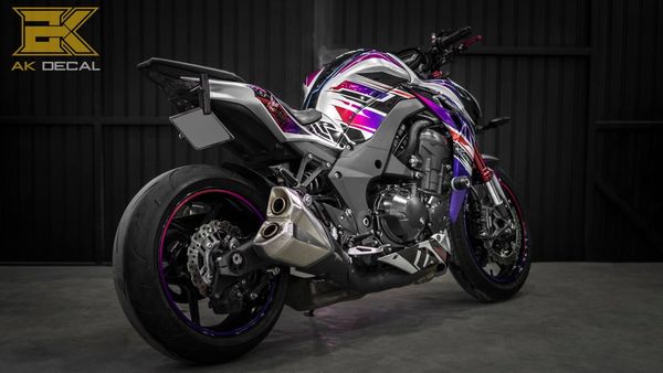 dán decal xe Kawasaki Z1000