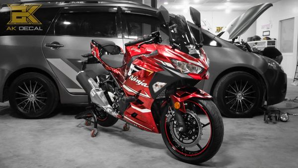Decal xe Kawasaki Ninja 400