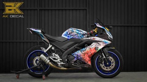  Tem xe Yamaha R15 - 015 