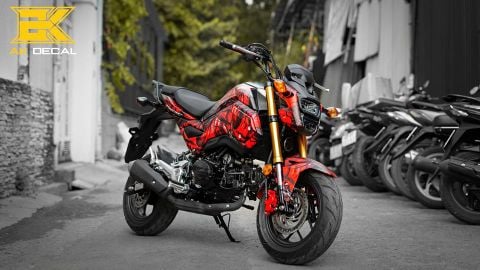  Tem xe Honda MSX 125 - 001 