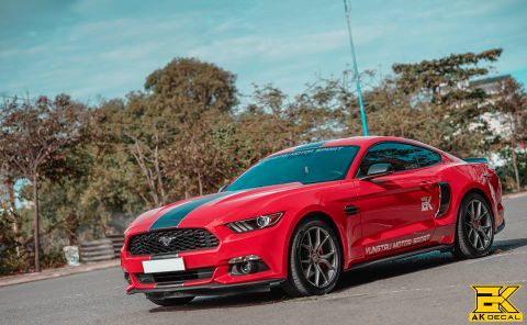 ford mustang dán đổi màu