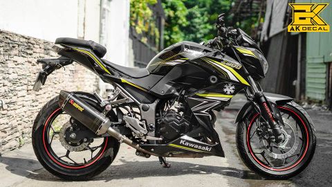  Tem xe Kawasaki Z300 - 004 