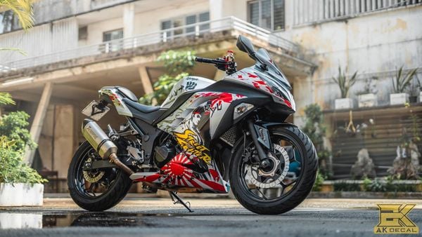 Decal xe Kawasaki Ninja 300