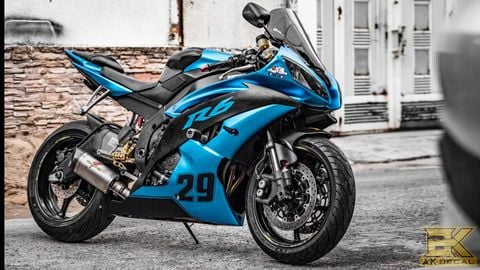  Tem xe Yamaha R6 - 004 