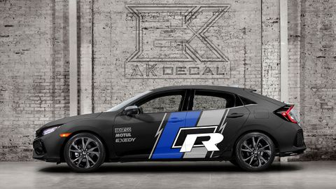  Tem xe Honda Civic - 009 