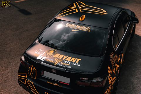 bmw dán đổi màu