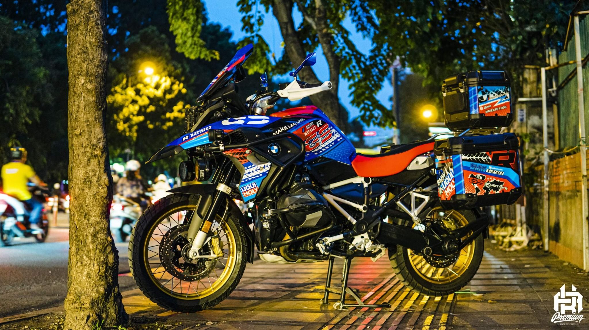  Tem xe BMW R 1250 GS - 009 